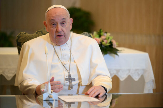 Pope Francis stable, on antibiotic IV for lung inflammation--Vatican