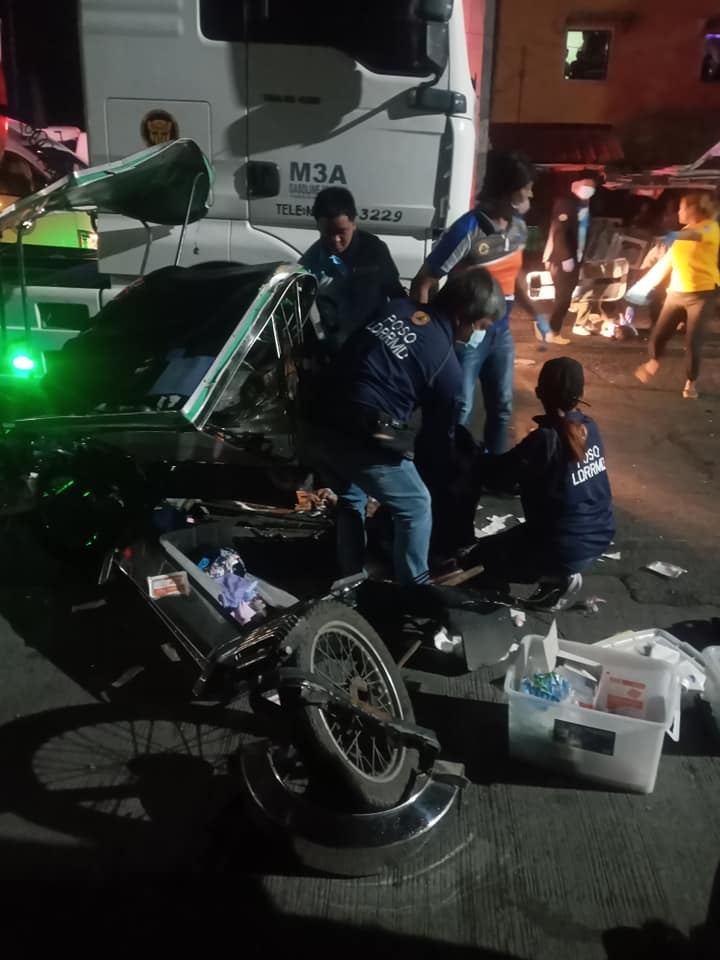 A pickup truck driver will be facing multiple complaints for allegedly causing a three-vehicle wreck in Calamba City, Laguna, on All Saints' Day