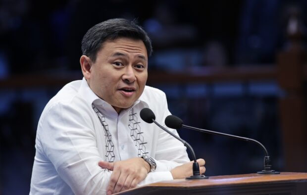 PHOTO: Sen. Sonny Angara STORY: Tune in on hearings to better understand Cha-cha, Angara urges public