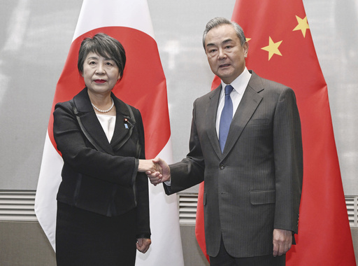 Top diplomats from Japan and China meet in South Korea ahead of 3-way regional talks