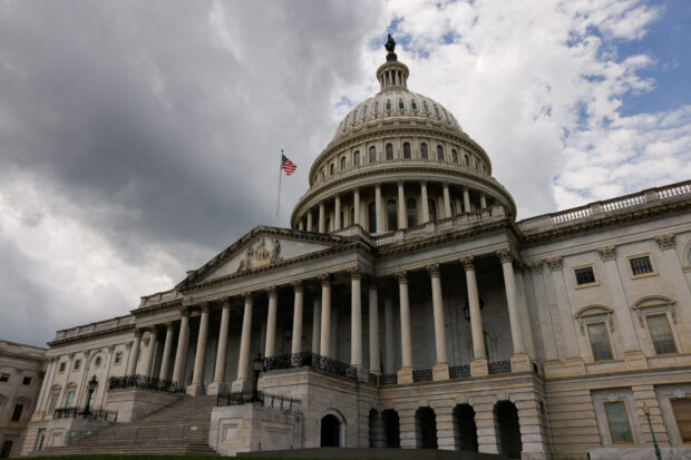 FILE PHOTO: A view of the U.S. Capitol Building in Washington.