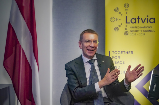 Latvia's president says West must arm Ukraine