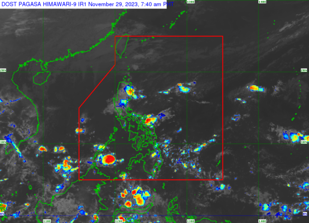 Pagasa says rain in many parts of PH due to easterlies and northeast monsoon