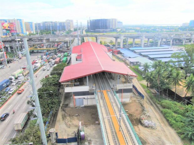 The Light Rail Manila Corporation said they are optimistic that the Light Rail Transit Line 1 Cavite Extension Phase 1 will be able to operate by the fourth quarter of 2024. Photo from the Light Rail Transit Authority.