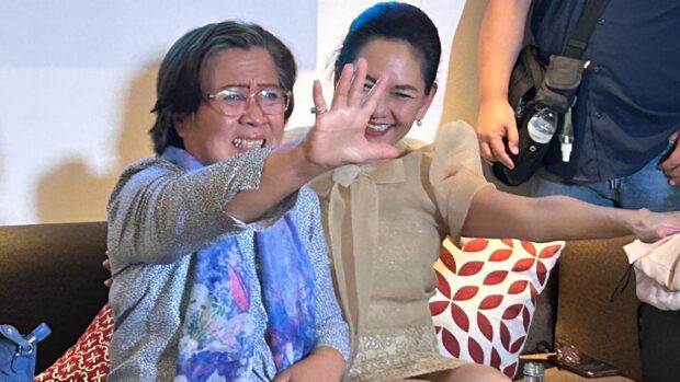 Former Senator Leila de Lima simply wished for God to forgive and bless former President Rodrigo Dutere for the charges against her that were allegedly fabricated during his administration.