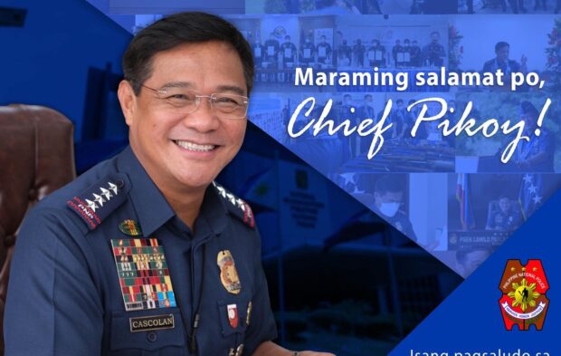 Former PNP chief and DOH undersecretary Camilo Cascolan died aged 59 on Friday. (Photo from Facebook of Jiro Tanalgo Cascolan)