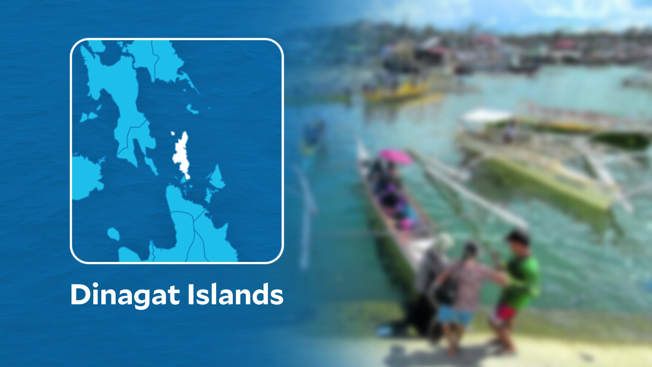 Sailing of small boats in Surigao Norte, Dinagat Islands suspended