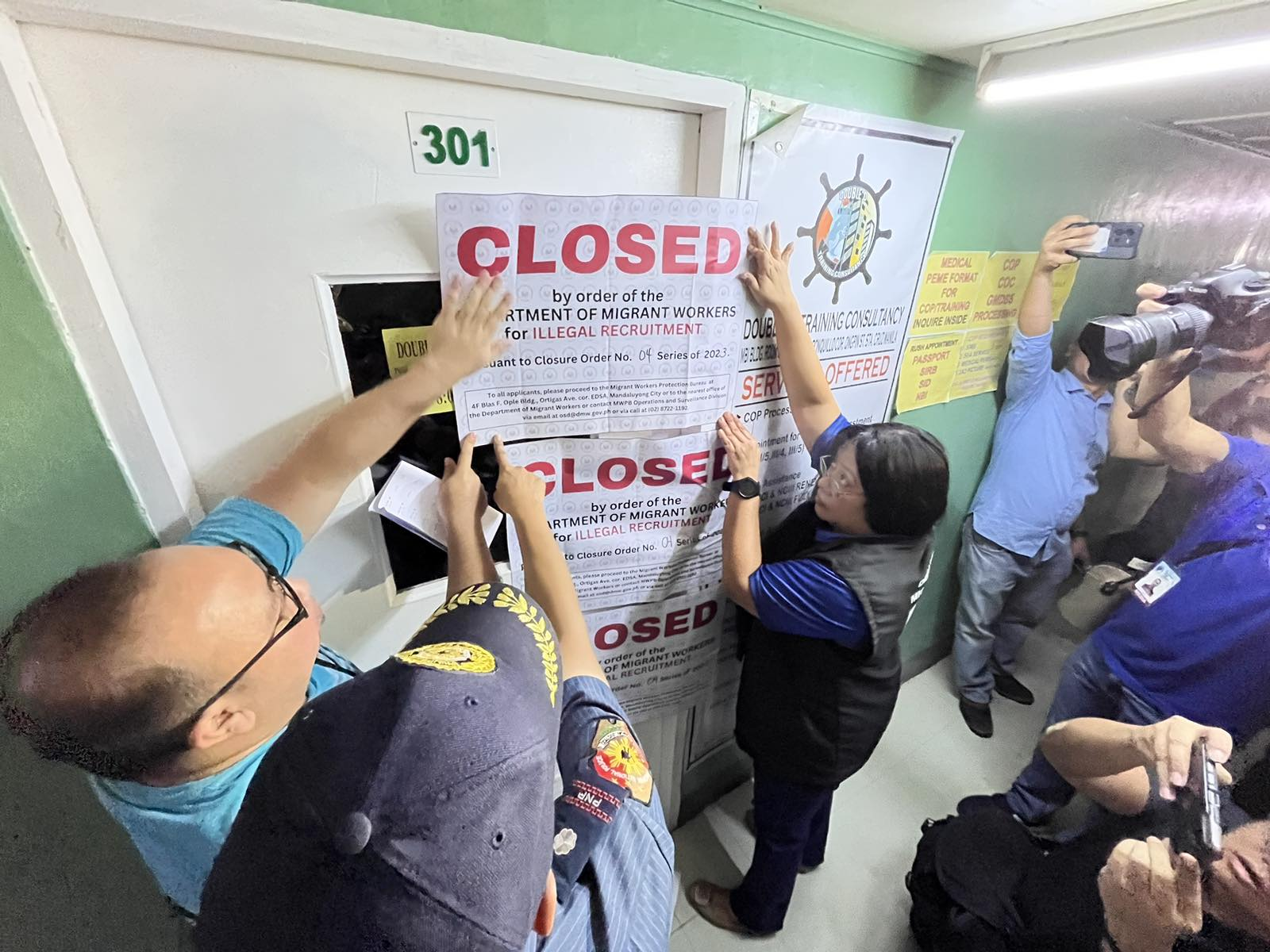 DMW shuts down unlicensed consultancy firm in Manila