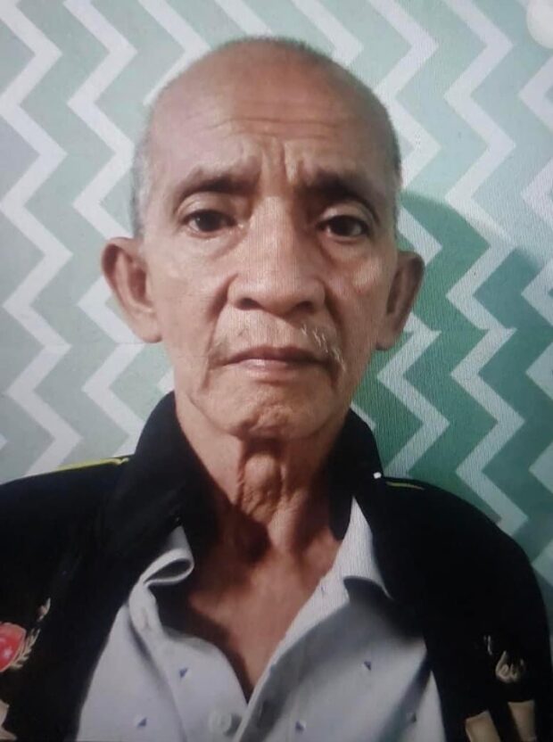 Missing person Roberto Duquilla who went to Manila North Cemetery in Manila on All Souls' Day on November 2, 2023