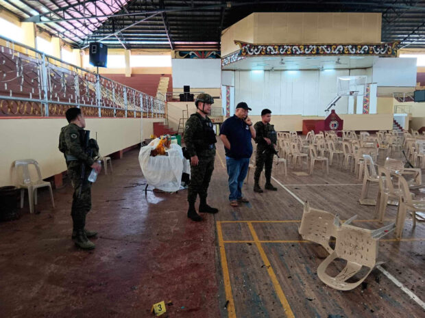 At least three people died and 40 others were injured after a bomb ripped through the Dimaporo Gym inside the Mindanao State University (MSU) campus in Marawi City