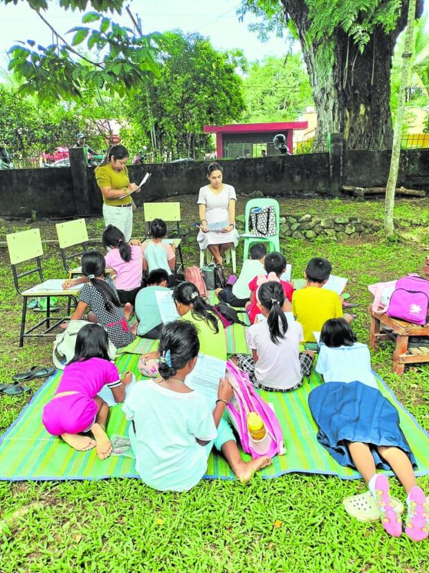 In Albay, disaster is no hindrance to learning