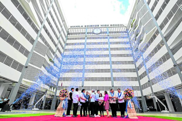 Manila Science HS gets new 10-story building