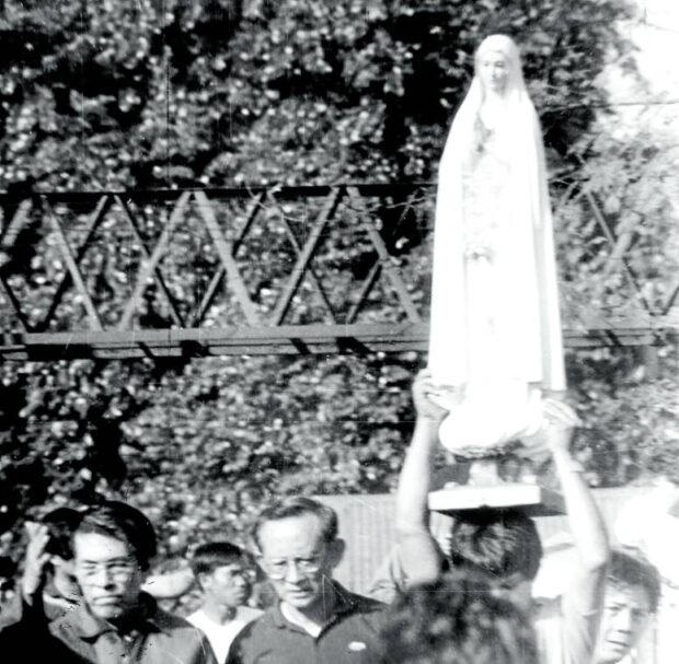 Our Lady of Fatima during the 1986 uprising