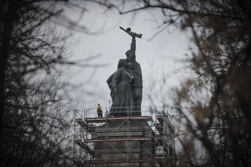 Bulgaria dismantles Soviet monument that has dominated its skyline since 1954