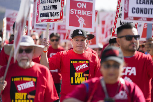 California faculty at largest US university system launch strike for better pay