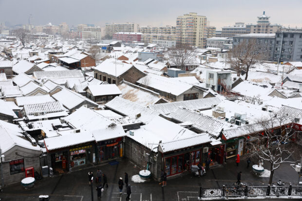 China's Beijing girds for blizzards, looks to avert disruption