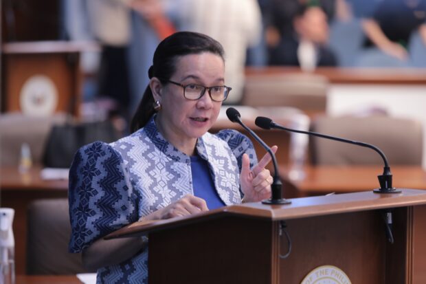 POE BLASTS DOTr OVER PUV MODERNIZATION MISSES: Committee on Public Services chairperson Sen. Grace Poe chides the Department of Transportation (DOTr) for its failures in implementing the Public Utility Vehicle Modernization Program (PUVMP), particularly in providing aid for affected PUV drivers, years since its launch. Poe took the floor Monday, December 11, 2023 to lament the lack of provisions protecting and supporting some 300,000 PUV drivers next year. The senator, who also defended the DOTr's proposed budget under the 2024 General Appropriations Bill (GAB), said only P1.6 billion was allocated for the PUVMP. Her estimates, on the other hand, showed that a total of P750 billion is required to subsidize the consolidation of PUVs and replacement of dilapidated units. Poe also hit the DOTr for missing its own targets, while setting strict deadlines for the PUV drivers and operators. "Where is government in this modernization? The audacity of DOTr to set deadlines when it cannot help [our drivers]," Poe said in Filipino. (Voltaire F. Domingo/Senate Social Media Unit) visa fake firms
