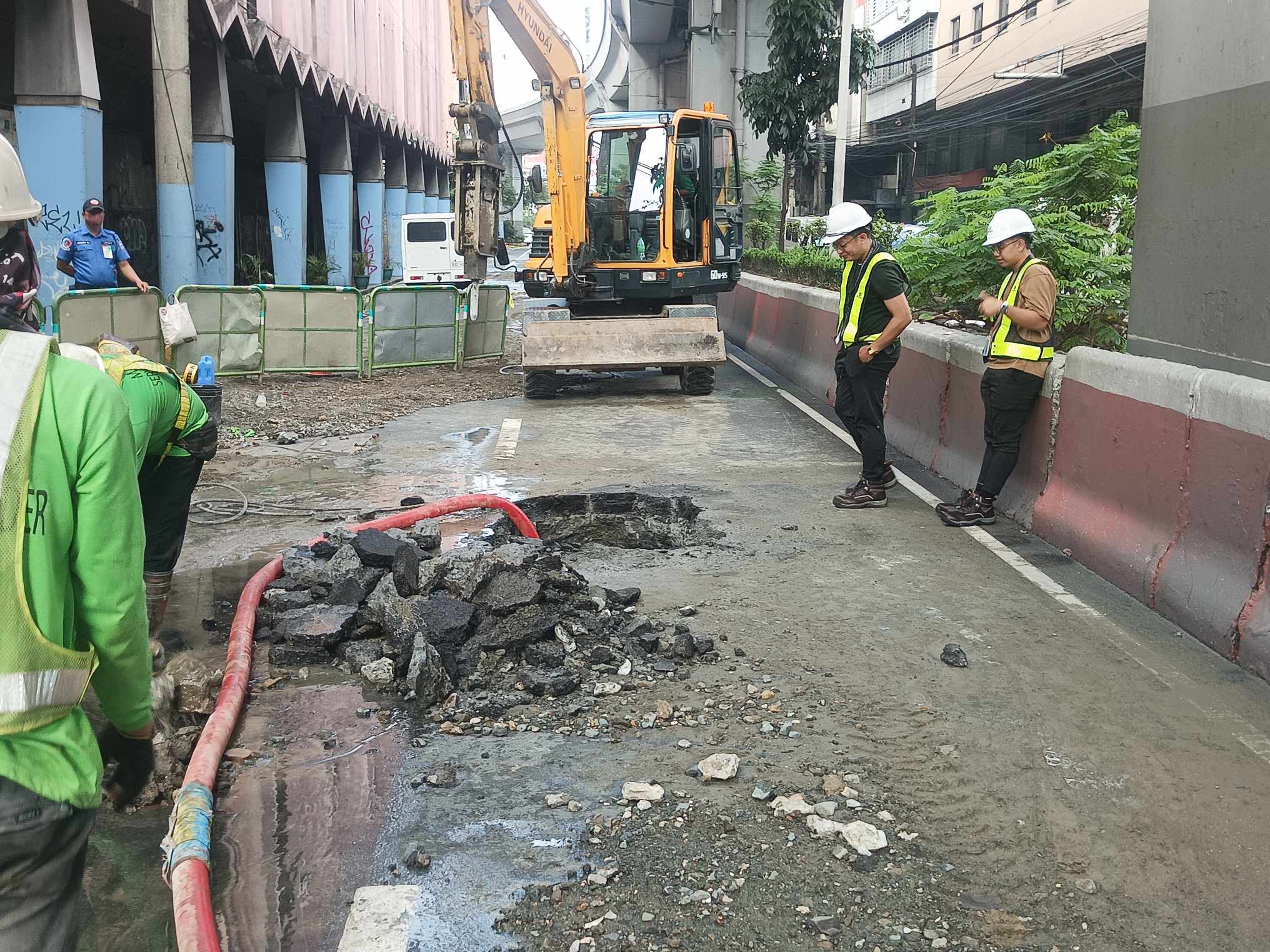 Heavy traffic is expected along Legarda Street in Sampaloc, Manila due to a leak repair activity, its city government said in an advisory on Wednesday afternoon.