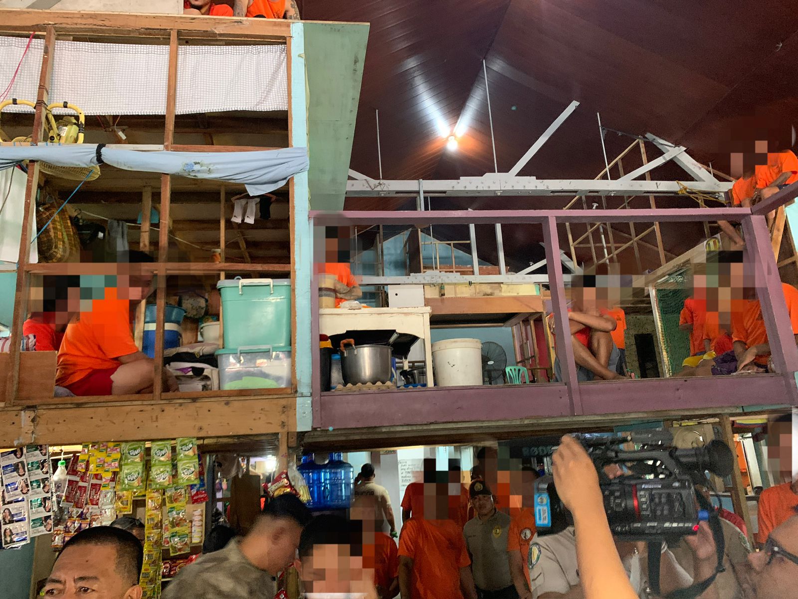 PHOTO: The Department of Justice (DOJ) conducted an ocular inspection of the New Bilibid Prison (NBP)'s Maximum Security Compound, which currently has a 35% congestion rate. STORY: SC: Good conduct time allowance covers heinous crimes convicts