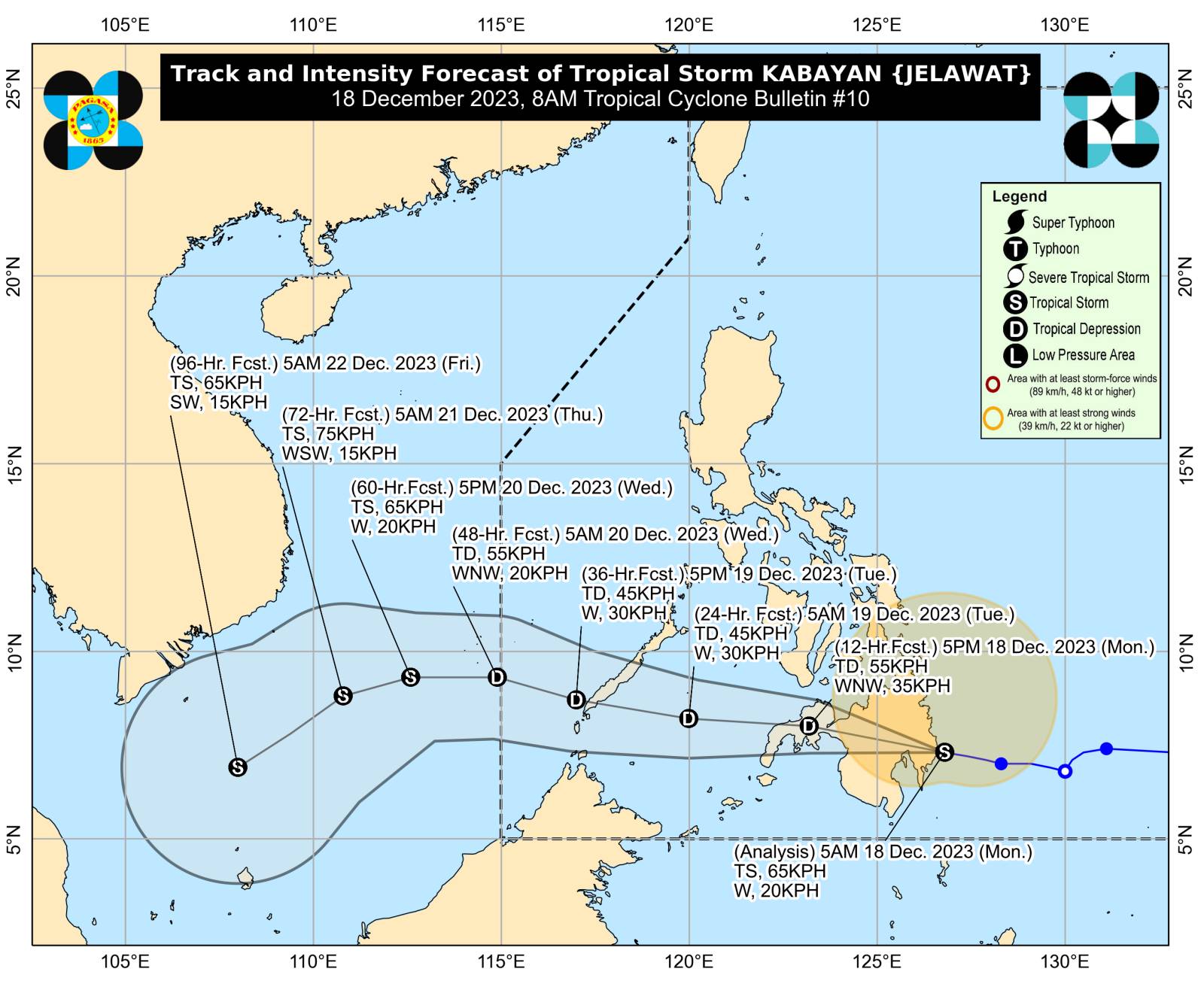 Heavy rainfall alerts up in 11 areas in Visayas, Mindanao - Pagasa