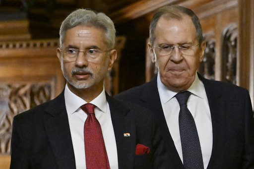 Indian foreign minister in Moscow meets Putin and Lavrov