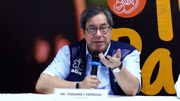 Health Secretary Teodoro Herbosa on Monday pushed for the establishment of designated community fireworks display areas during New Year's eve celebrations, citing health and environmental hazards associated with the individual use of fireworks.