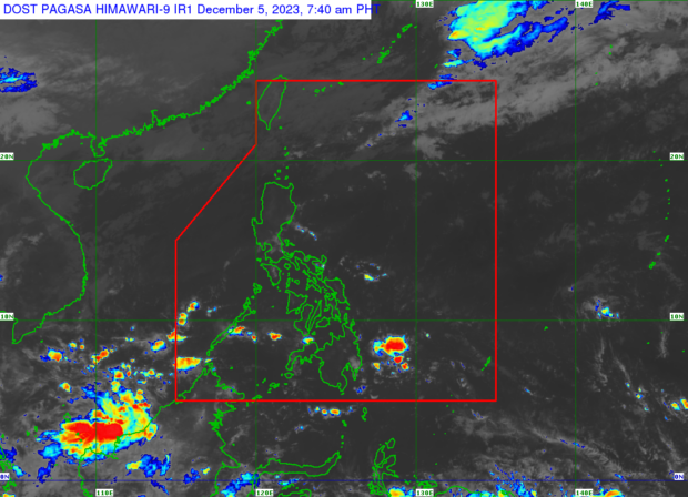 Pagasa says cloudy skies, and rain to persist in many parts of PH due to easterlies
