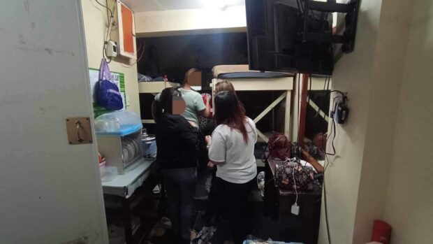 Police rescue eight people and arrest two others during an anti-trafficking operation in a “wellness spa” in Las Piñas City.