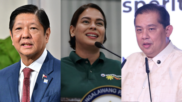 Ferdinand Marcos Jr., Sara Duterte, Martin Romualdez