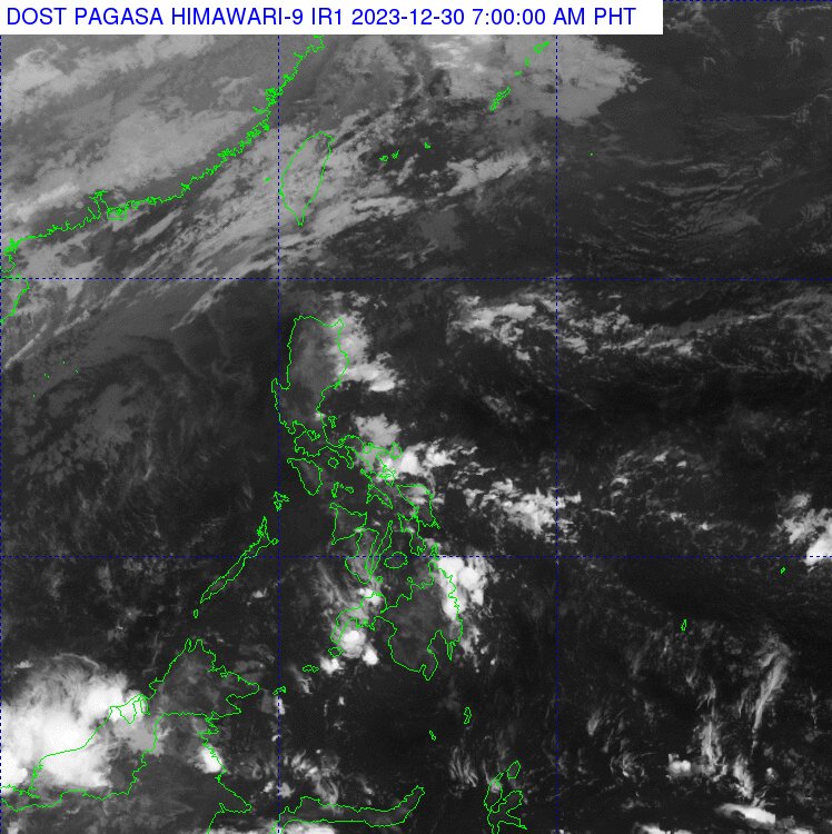 No Typhoon In Sight On New Year S Eve First Few Days Of 2024   Dec30  