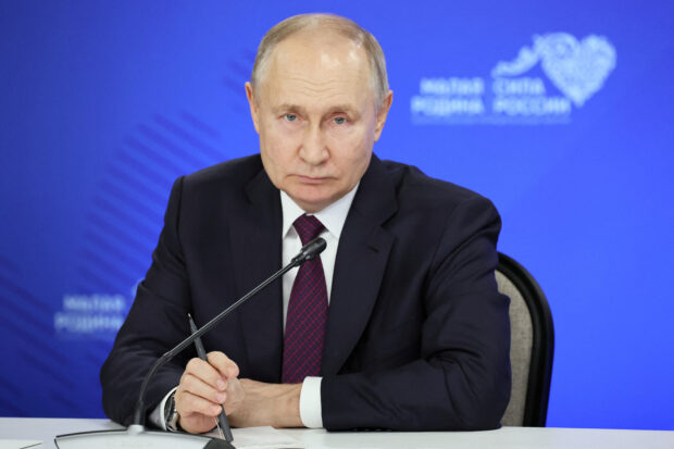 Russian President Vladimir Putin says Ukraine's statehood is at risk if the pattern of war continues