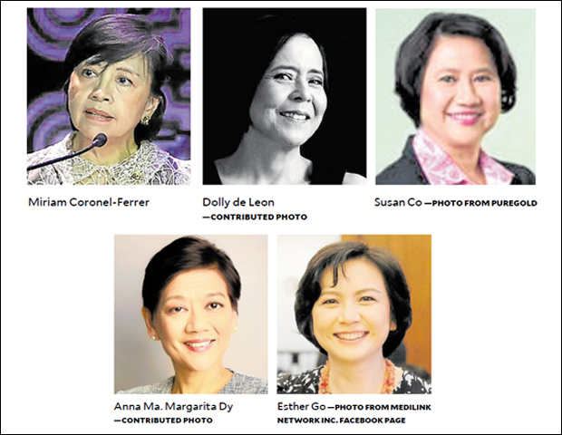 5 Filipino women make it to Forbes ‘50 Over 50 Asia’ list