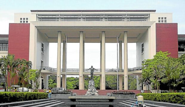 PHOTO: The University of the Philippines - Diliman campus in  Quezon City STORY: US launches $30-M program to boost PH tertiary education