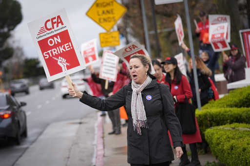 California State University faculty strike across 23 campuses