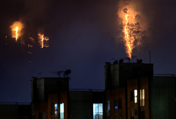 Colombia forest fires