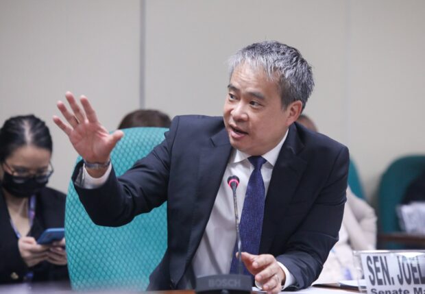 PHOTO: Senate Majority Leader Joel Villanueva STORY: Sustain efforts to get displaced OFWs paid – Villanueva