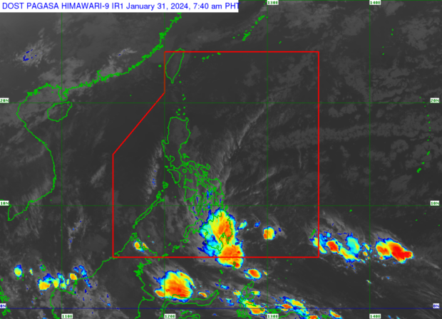 Most of PH to see rain due to northeast monsoon, LPA's trough