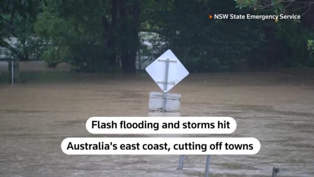 Relentless rains wreak havoc across Australia's east