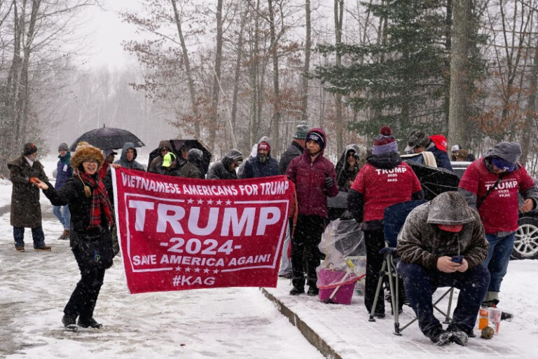 Republicans Look To New Hampshire After Trump Landslide Iowa Win