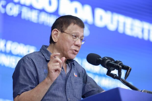 Ex- Pres. Duterte has stopped taking fentanyl -- Panelo icc arrest pnp