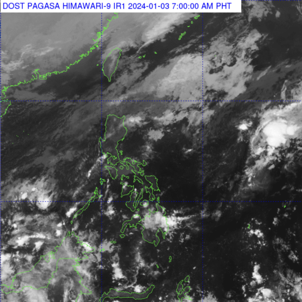 Northeast monsoon, easterlies to bring rain to some parts of Luzon, Mindanao