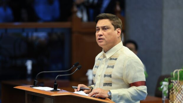 Senate President Juan Miguel “Migz” F. Zubiri. For story: Zubiri on passage of RBH 6: Senate will not succumb to deadline pressure