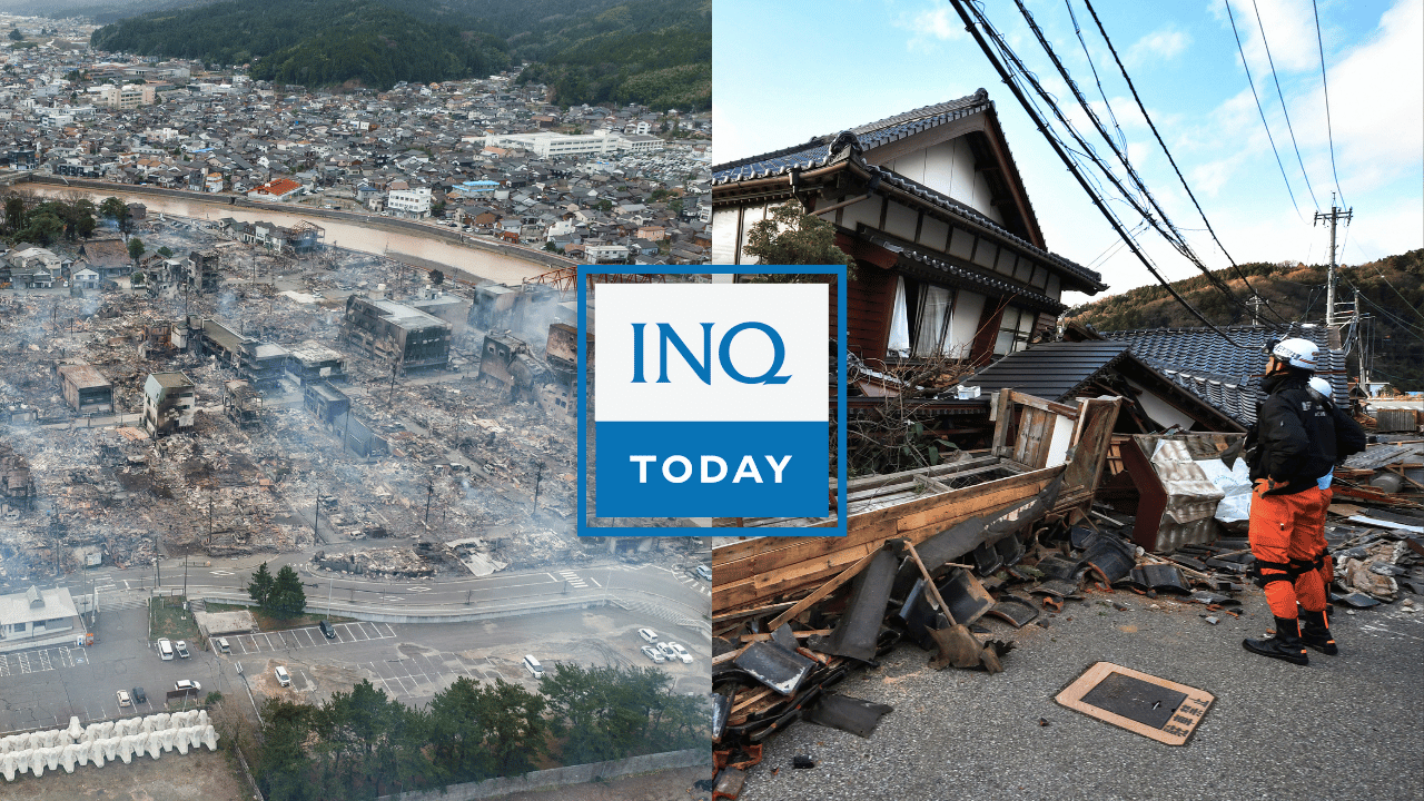 INQToday: Japan Quake Toll Nears 50 As Rescuers Race To Find Survivors ...