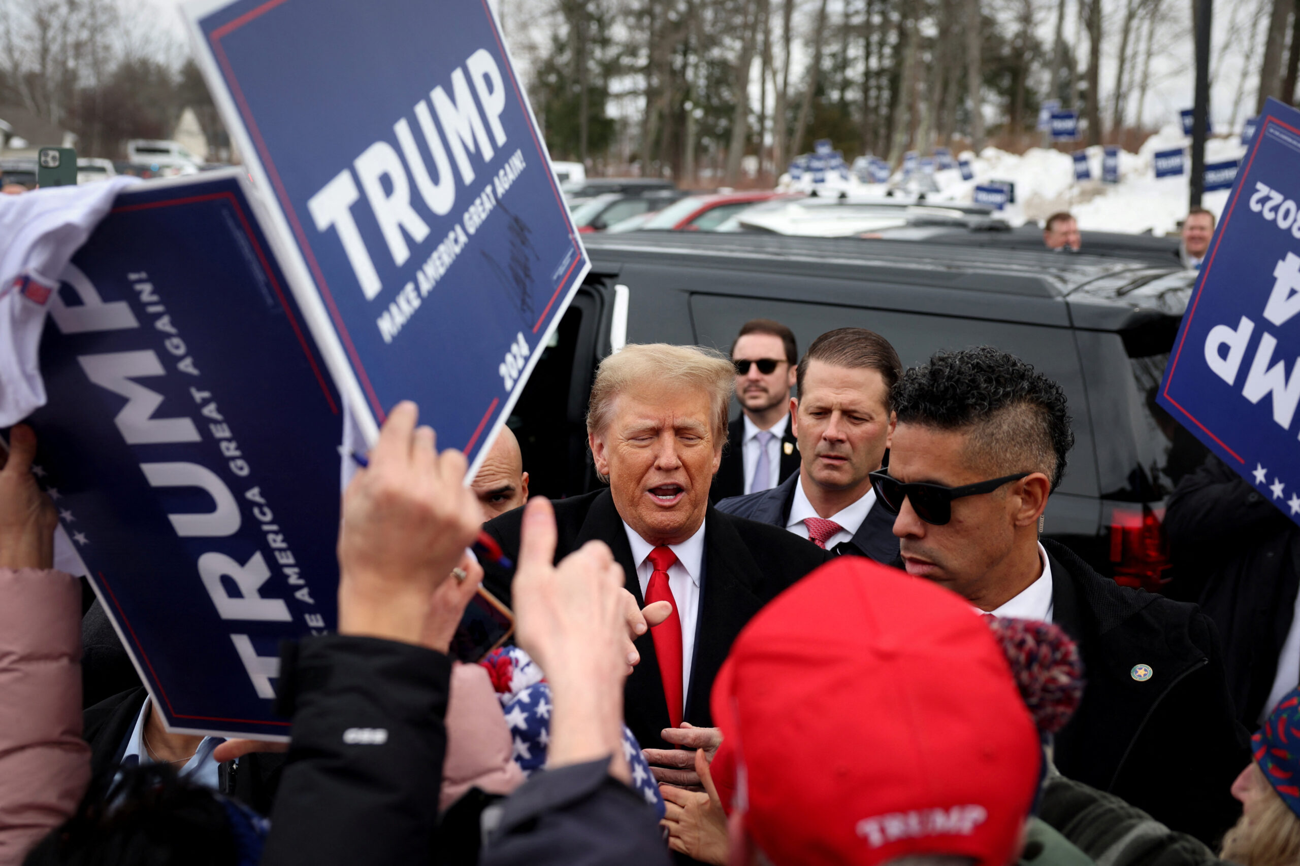 Trump wins New Hampshire primary election, Haley vows to fight on