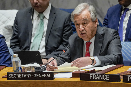 UN chief: Israel's stance on two-state solution threatens global peace