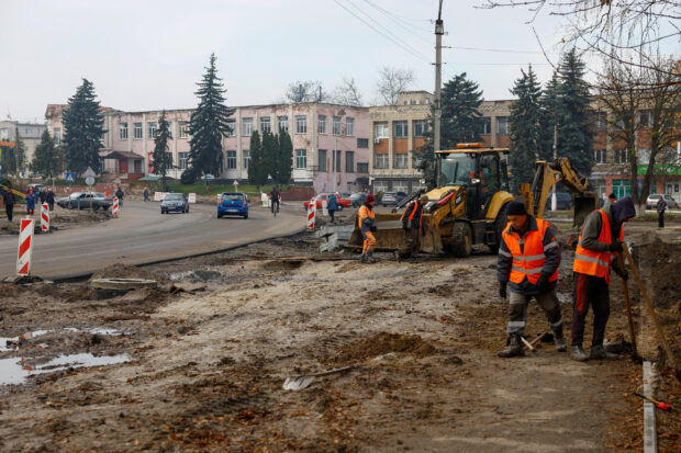 Ukraine starts to rebuild towns and cities even as war rages on