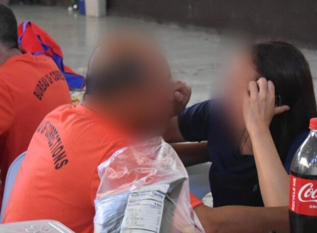 Inmates at the Correctional Institution for Women (CIW) reunite with their loved ones who are also inmates at the New Bilibid Prison on December 31 and January 1, 2024. Photo from the Bureau of Corrections–Public Information Office.