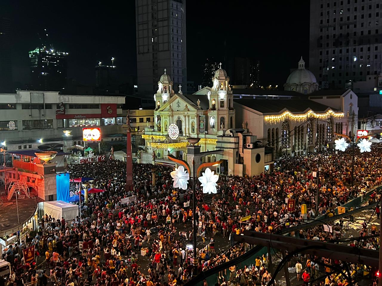 Nazareno returns to Quiapo Church