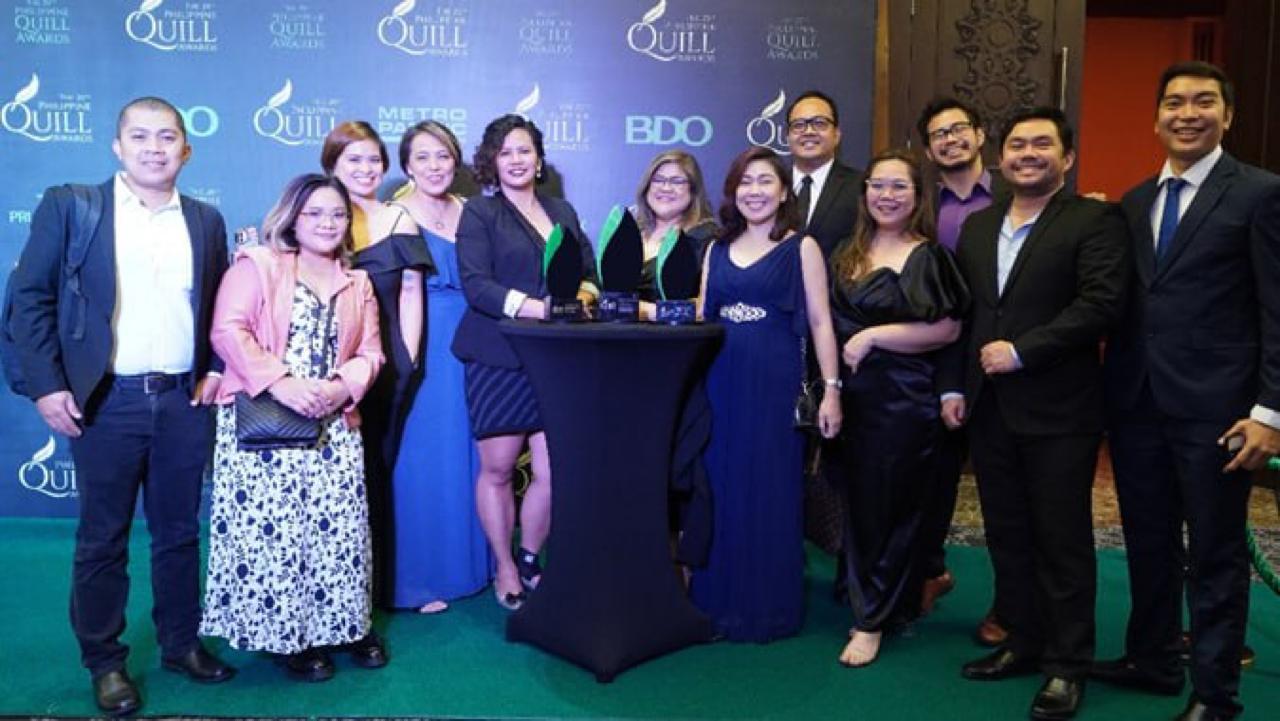 Manila Water has received 3 honors at the recently concluded 20th Philippine Quill Awards, organized by the International Association of Business Communicators (IABC) Philippines, for its notable programs Project Phoenix, Unwavering: 25 Years of Exceptional Service coffee table book, and #SAFEWASH in Schools.The Philippine Quill is one of the country’s most prestigious awards program in the field of business communication.