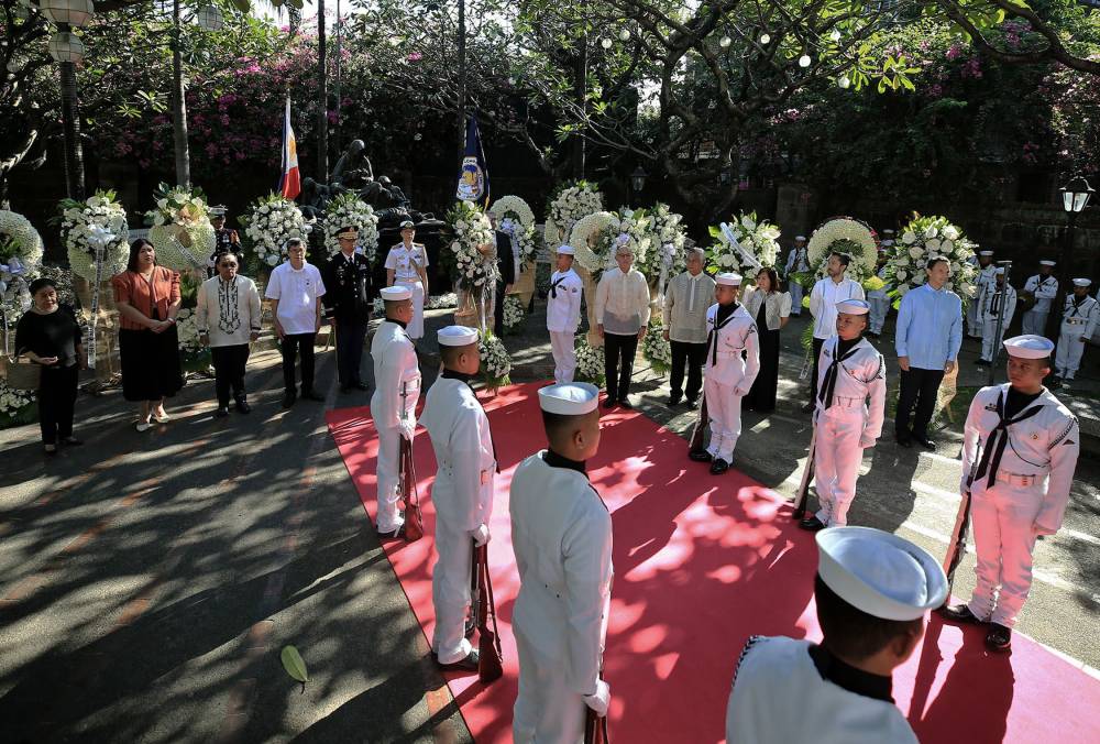 Rites marking the 79th anniversary of the city’s liberation from Japanese occupation